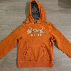 Abercrombie Hoodies (orange and dark olive)